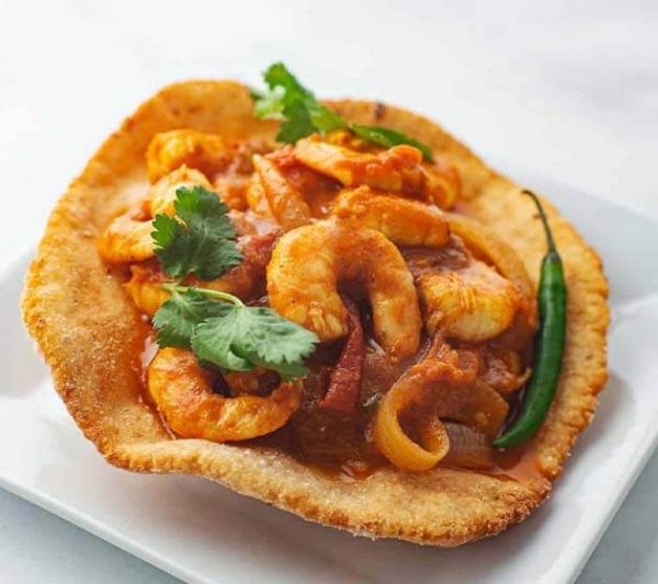 Prawn on Puri